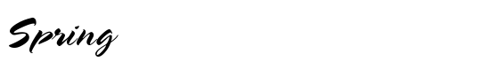 Spring - Download Thousands of Free Fonts at FontZone.net