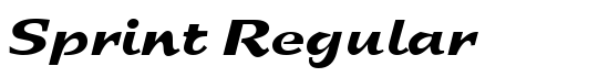 Sprint Regular - Download Thousands of Free Fonts at FontZone.net