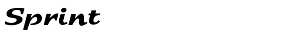 Sprint - Download Thousands of Free Fonts at FontZone.net