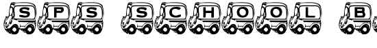 SPs School Bus - Download Thousands of Free Fonts at FontZone.net