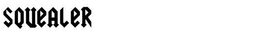 Squealer - Download Thousands of Free Fonts at FontZone.net