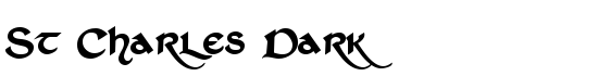 St Charles Dark - Download Thousands of Free Fonts at FontZone.net