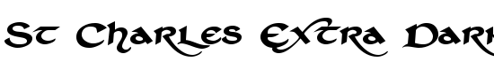 St Charles Extra Dark - Download Thousands of Free Fonts at FontZone.net