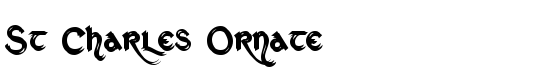 St Charles Ornate - Download Thousands of Free Fonts at FontZone.net