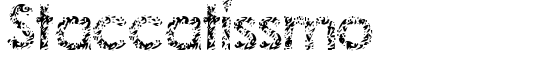 Staccatissmo - Download Thousands of Free Fonts at FontZone.net