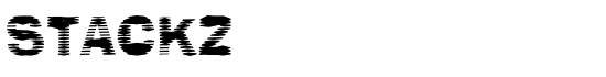 Stackz - Download Thousands of Free Fonts at FontZone.net