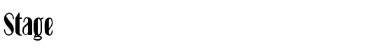 Stage - Download Thousands of Free Fonts at FontZone.net