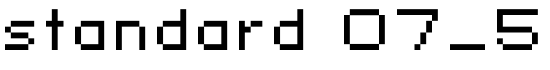 standard 07_52 - Download Thousands of Free Fonts at FontZone.net