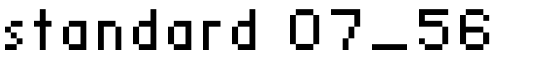 standard 07_56 - Download Thousands of Free Fonts at FontZone.net