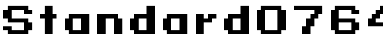 Standard0764 - Download Thousands of Free Fonts at FontZone.net