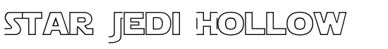 Star Jedi Hollow - Download Thousands of Free Fonts at FontZone.net