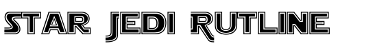Star Jedi Outline - Download Thousands of Free Fonts at FontZone.net