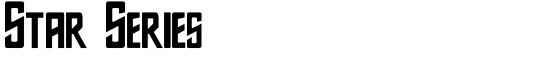 Star Series - Download Thousands of Free Fonts at FontZone.net