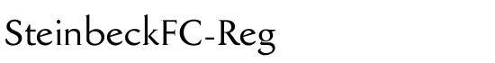 SteinbeckFC-Reg - Download Thousands of Free Fonts at FontZone.net
