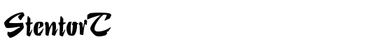 StentorT - Download Thousands of Free Fonts at FontZone.net