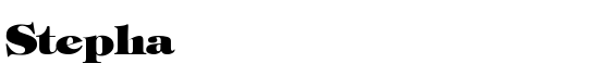 Stephanie Heavy - Download Thousands of Free Fonts at FontZone.net