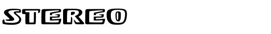 Stereo - Download Thousands of Free Fonts at FontZone.net