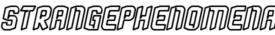 StrangePhenomena outlined - Download Thousands of Free Fonts at FontZone.net