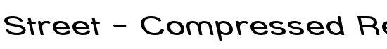 Street - Compressed Reverse Italic - Download Thousands of Free Fonts at FontZone.net