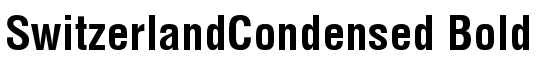 SwitzerlandCondensed Bold - Download Thousands of Free Fonts at FontZone.net