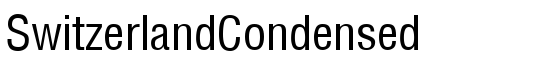 SwitzerlandCondensed - Download Thousands of Free Fonts at FontZone.net