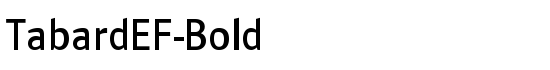 TabardEF-Bold - Download Thousands of Free Fonts at FontZone.net