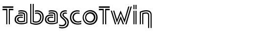 TabascoTwin - Download Thousands of Free Fonts at FontZone.net