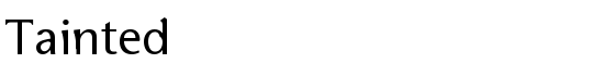 Tainted - Download Thousands of Free Fonts at FontZone.net