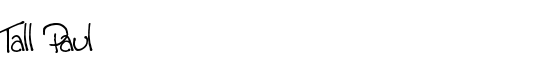 Tall Paul - Download Thousands of Free Fonts at FontZone.net
