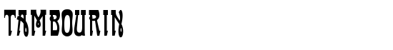 Tambourin - Download Thousands of Free Fonts at FontZone.net