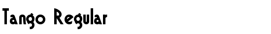 Tango Regular - Download Thousands of Free Fonts at FontZone.net