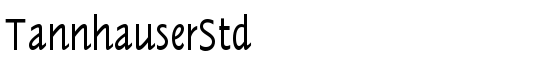 TannhauserStd - Download Thousands of Free Fonts at FontZone.net