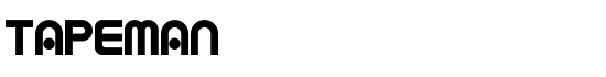 TAPEMAN - Download Thousands of Free Fonts at FontZone.net