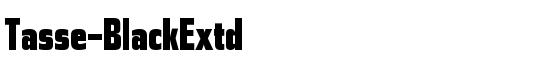 Tasse-BlackExtd - Download Thousands of Free Fonts at FontZone.net