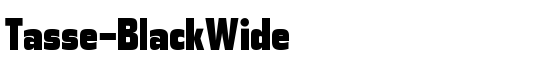 Tasse-BlackWide - Download Thousands of Free Fonts at FontZone.net