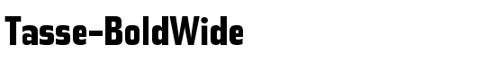 Tasse-BoldWide - Download Thousands of Free Fonts at FontZone.net