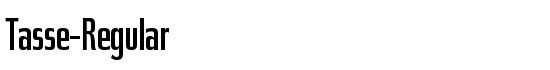 Tasse-Regular - Download Thousands of Free Fonts at FontZone.net