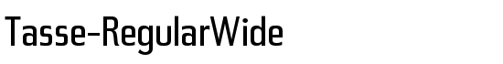 Tasse-RegularWide - Download Thousands of Free Fonts at FontZone.net
