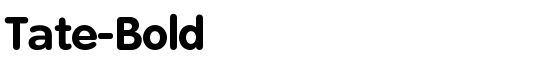 Tate-Bold - Download Thousands of Free Fonts at FontZone.net