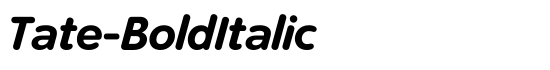 Tate-BoldItalic - Download Thousands of Free Fonts at FontZone.net