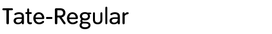 Tate-Regular - Download Thousands of Free Fonts at FontZone.net