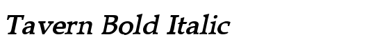 Tavern Bold Italic - Download Thousands of Free Fonts at FontZone.net