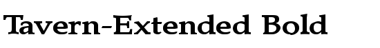 Tavern-Extended Bold - Download Thousands of Free Fonts at FontZone.net