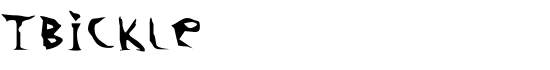 TBickle - Download Thousands of Free Fonts at FontZone.net
