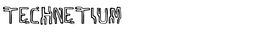 Technetium - Download Thousands of Free Fonts at FontZone.net