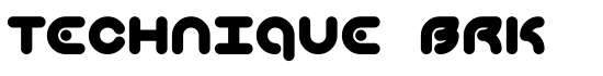 Technique BRK - Download Thousands of Free Fonts at FontZone.net