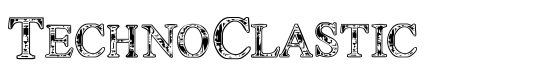 TechnoClastic - Download Thousands of Free Fonts at FontZone.net