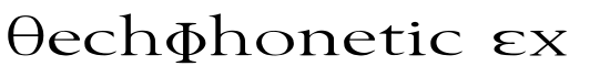 TechPhonetic Ex - Download Thousands of Free Fonts at FontZone.net