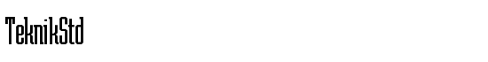 TeknikStd - Download Thousands of Free Fonts at FontZone.net
