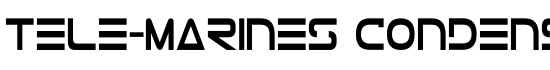 Tele-Marines Condensed Bold - Download Thousands of Free Fonts at FontZone.net